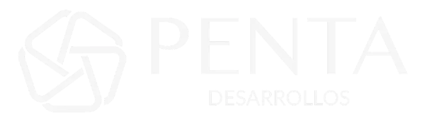 LOGO PENTA DESARROLLOS BLANCO